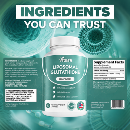 Liposomal Glutathione Capsules