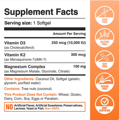 Vitara Vitamin D3 & K2
